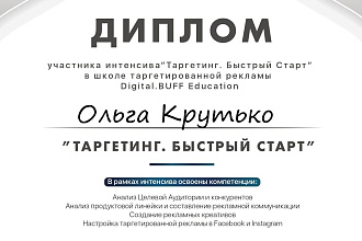 Таргетолог в Instagram и Facebook