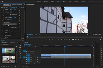 Монтаж видео в Premiere Pro