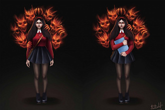 Нарисую cg-иллюстрацию