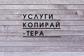 Cмогу отредактировать фото, аватарку,предоставить услуги копирайтера