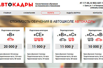 Сделаю шапку для сайта