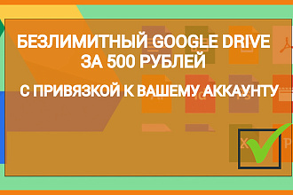 Безлимитный google drive
