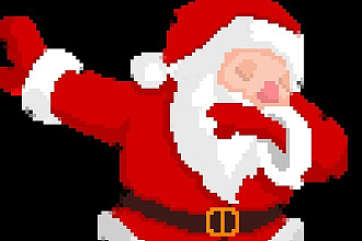 Нарисую в стиле Pixel art
