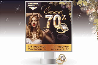 Наружная реклама любой сложности