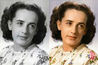 Раскрашу фотографию