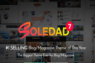 Создам сайт на премиум теме Soledad 7