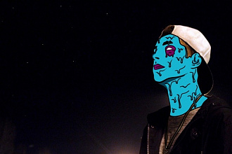 Нарисую портрет в стиле grime art