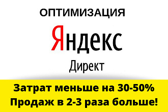 Оптимизация кампаний Яндекс. Директ - меньше затрат, больше продаж