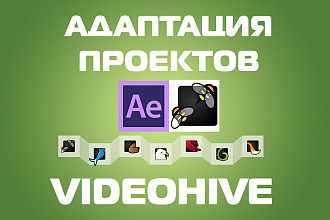Адаптация и редактирование проектов и шаблонов в After Effects