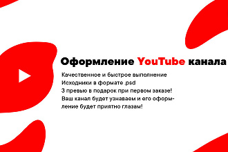 Оформление YouTube канала