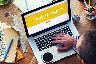 Создам сайт визитку в HTML