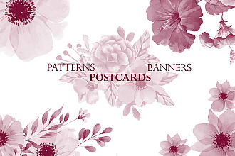 Нарисую открытку. Drowing postcards