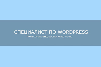 Решу любые вопросы по Wordpress