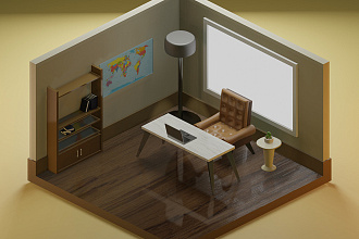 Создам 3D модель Low Poly