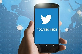 1700 подписчиков в ваш аккаунт Twitter