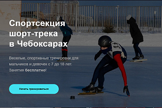 Могу сделать красивый лендинг на платформе Тильда