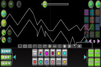 Geometry Dash layout
