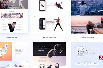 50 трендовых шаблонов WordPress