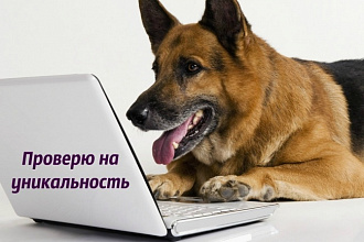 Проверю на уникальность тексты любого объема