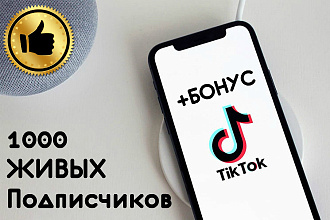 850 ЖИВЫХ подписчиков в TikTok за 500Р