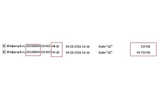 ./sh-скрипт резервной копии MySQL-баз, директорий сайта в Yandex.Диск