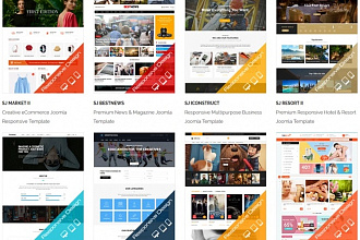 Joomla премиум набор шаблонов и расширений