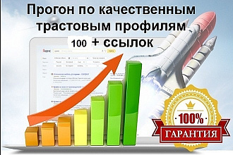 Прогон по трастовым сайтам профилям