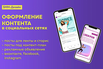 Макеты, шаблоны постов. Оформление контента в соцсетях