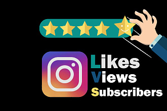 Просмотры на видео, Лайки, Подписчики в Instagtram
