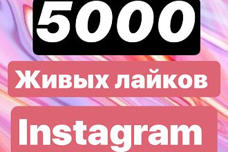 Накрутка 5000 лайков. гарантия 100%