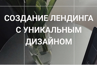 Создание и разработка дизайна лендинга