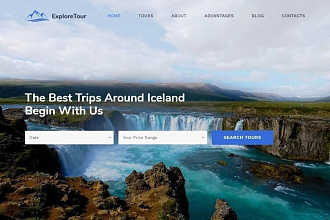 Премиум шаблон для Landing Page