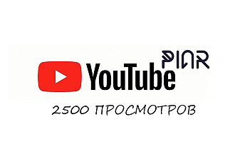 2500 просмотров с высоким удержанием