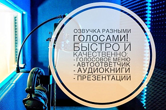Озвучка разными голосами