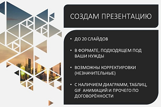 Создам презентацию Power Point