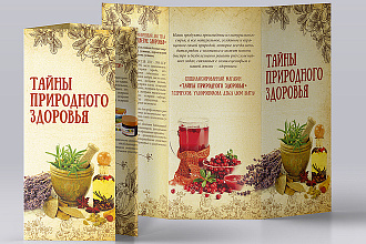 Сделаю дизайн буклетов