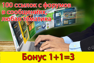 100 постов на уникальных форумах о вашей компании