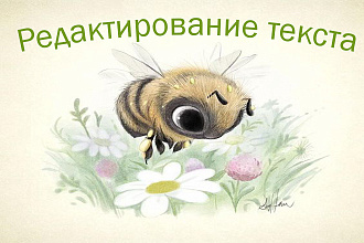 Отредактирую текст
