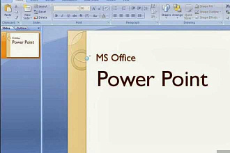 Создам презентацию в PowerPoint на русском или английском языке