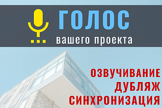 Озвучу любой текст. Женский голос. Быстро, профессионально