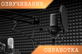 Озвучивание видеороликов, сериалов и видео для YouTube