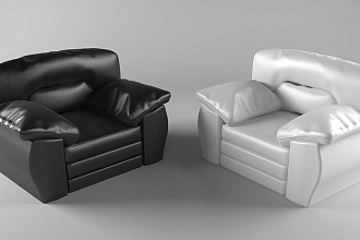 Создание 3D модели, текстурирование + рендер 1 ракурса