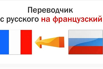 Переводчик с русского на французском и на оборот Всё качественно делаю