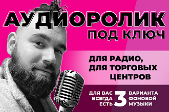 Аудиоролик для радио, ТЦ