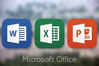 Любая работа в MS Office