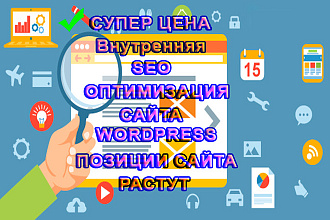 SEO оптимизация Wordpress Вордпресс. Внутренняя оптимизация сайта