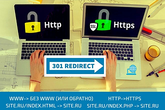 Настройка 301 редиректа в . htaccess