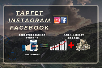 Таргетированная реклама в Facebook+Instagram