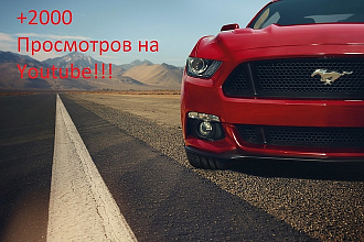 Делаю вам 2000 просмотров на ваше видео на Youtube