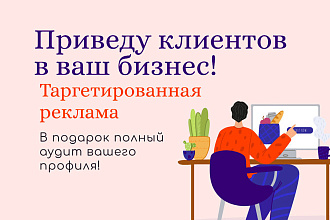 Настрою эффективную таргетированную рекламу